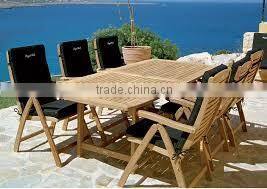 Solid wood Outdoor / Garden Furniture Set - Balcony Set