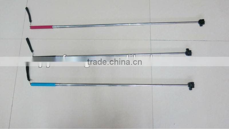 Popular Extendable Monopod For camera and cell Phone with universal holder