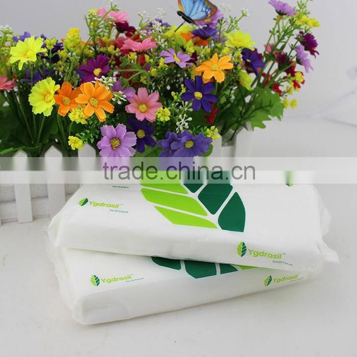 factory soft packing facial tissue