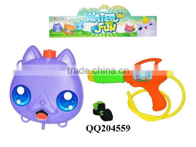 4 models plastic backpack water gun