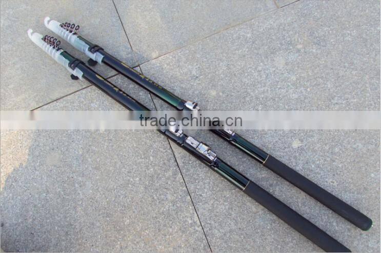 Superhard FRP Hand and Rod twofold Fishing Rod Length 2.4m/2.7m/3.6m/4.5m/5.4m
