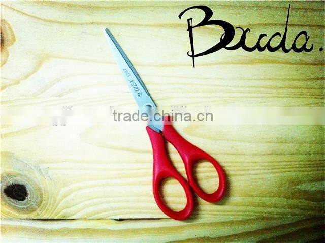Soft handle hot sale office scissors with plastic and TPR handle BD-S1703