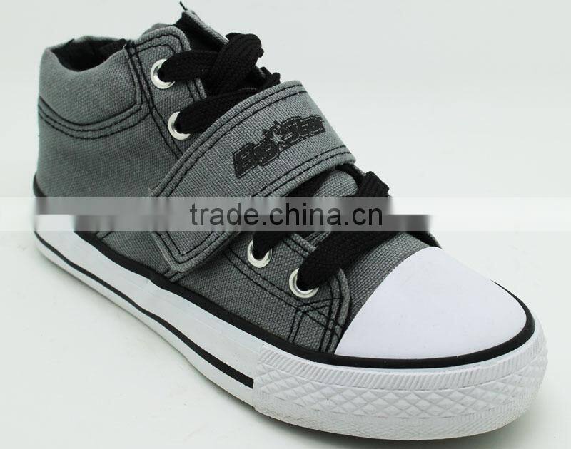 CHINA CASUAL FASHION VELCRO CANVAS SAFETY KID SHOE 2015