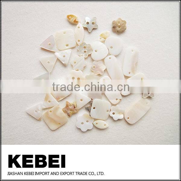 2-holes flower button,concave shape shell button