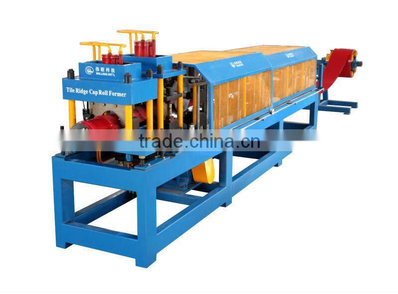 ridge cap roll forming machine