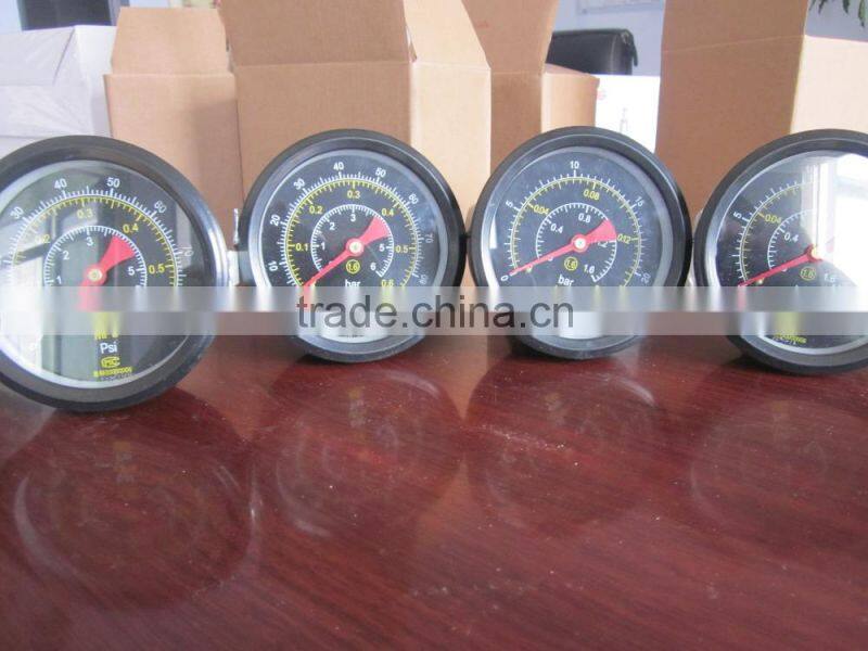 be used on test bench, super quality air filled pressure gauge, competitive price