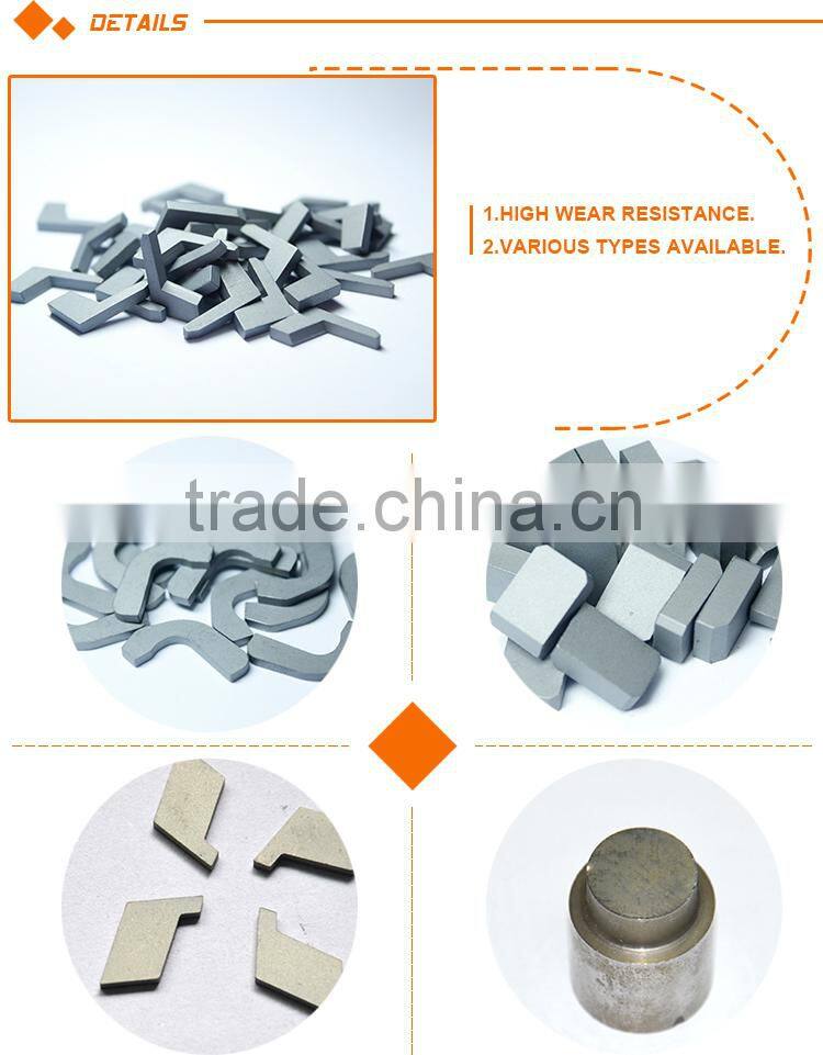 Various dimensions non-magnetic carbide