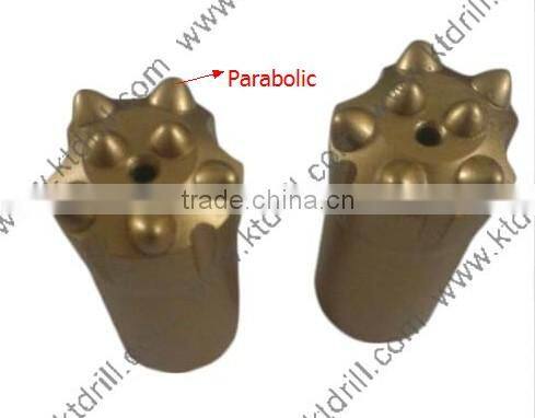 45mm R32 thread rock drill button bit with tungsten carbide