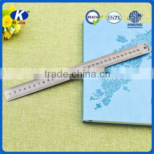 High quality 30cm stainless steel rule with custom printing