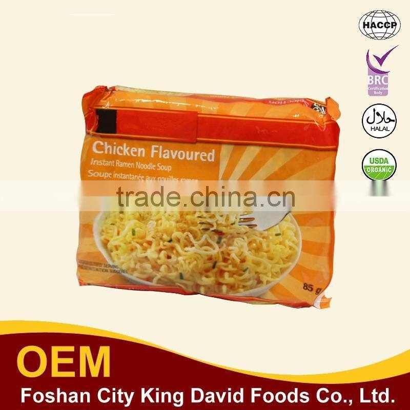 85G Chicken Flavour bag Instant Noodle