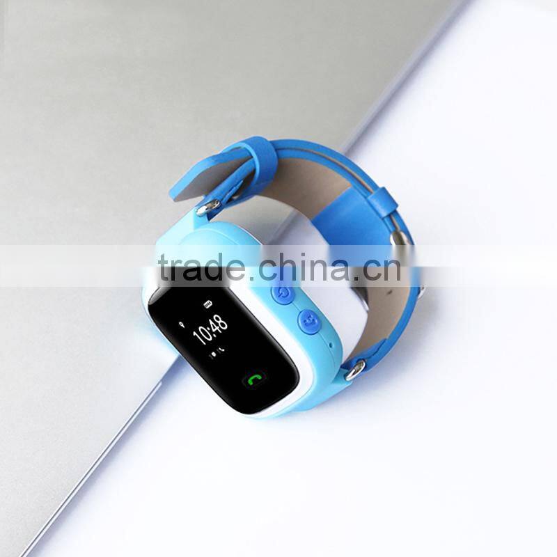 Kids GPS watch SOS GPS tracker for kids use GPS/LBS/Wifi position GPS watch