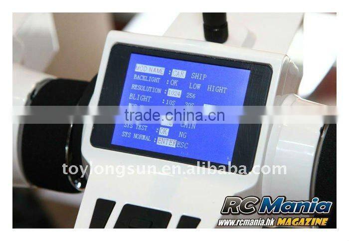 Anti-interference 3CH rc car radio and receiver