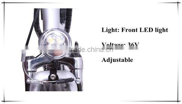 Aluminium Alloy Unique Design 7-Speed Gear CE Certificate 36V 250w 26 Inch Battery Bike