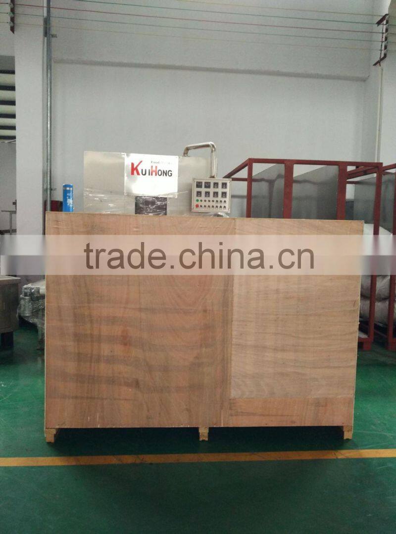 perfect stainless steel full automatic swiss roll production line,food machinery,cake making machine