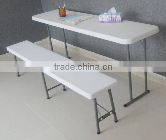Plastic school folding table