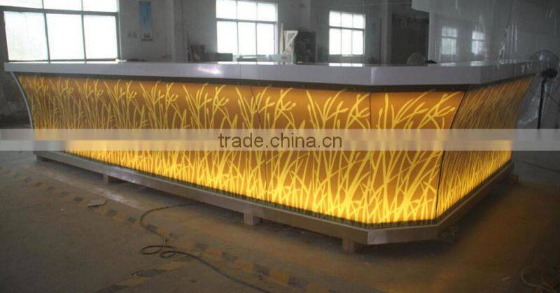 New Design Acrylic High Gloss Home Bar Table with High Quality