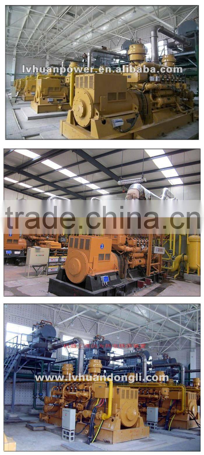 High efficient CE ISO natural gas generator electricity power plant gas cng diesel generators