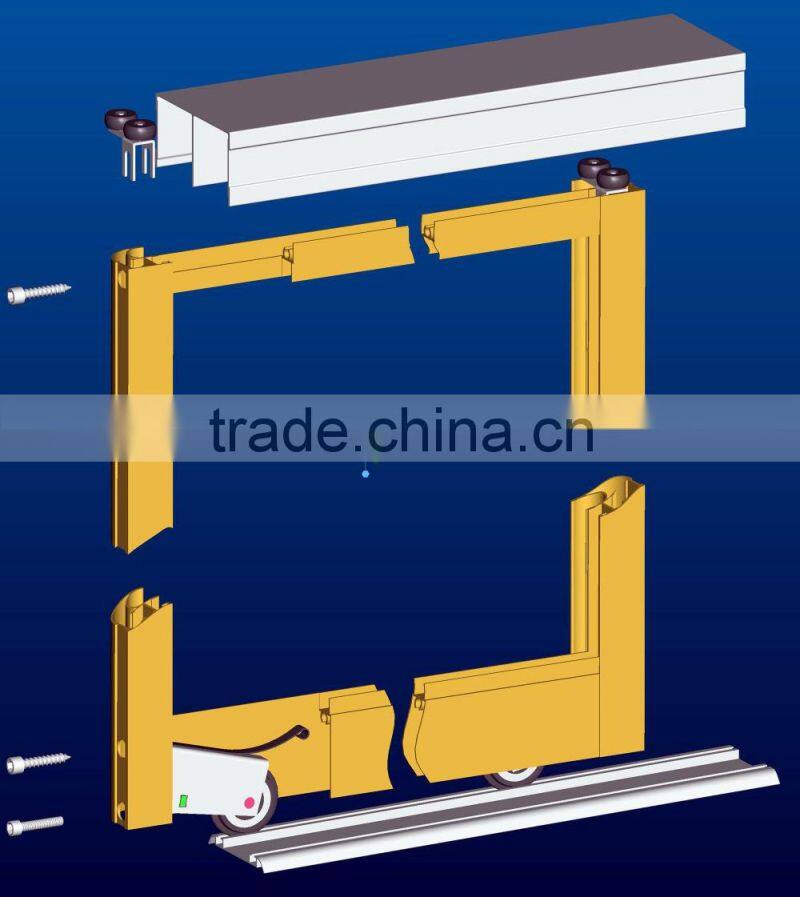 Factory Cheap Price Luxury Butterfly Sliding /Wardrobe Door Accessories Bottom Roller