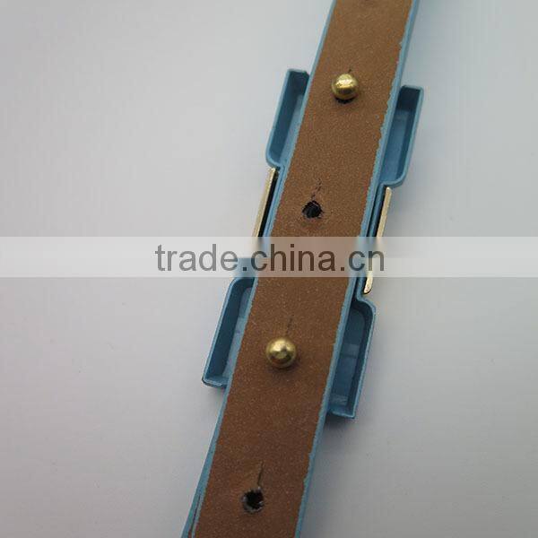 Candy color fashion skinny belt with glass for dress