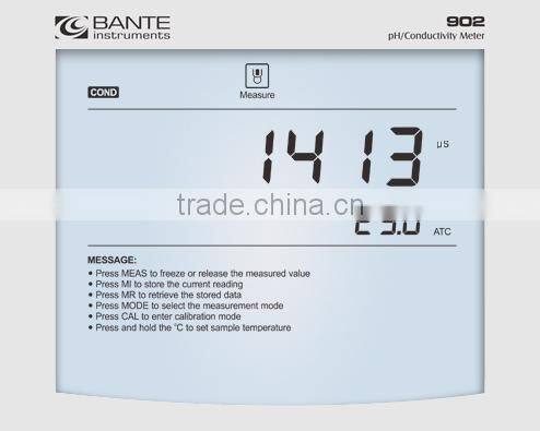 Bante902 Digital pH/EC/TDS Meter
