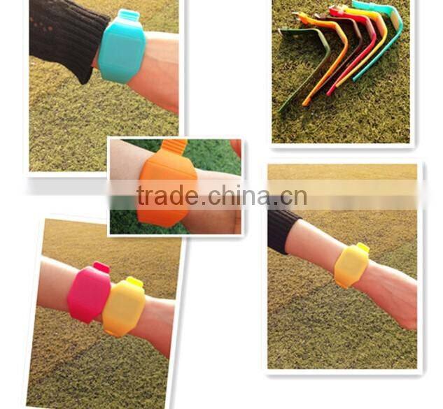 Promotional Gift Shape Adjustable colorful silicone watch strap LED digital watches