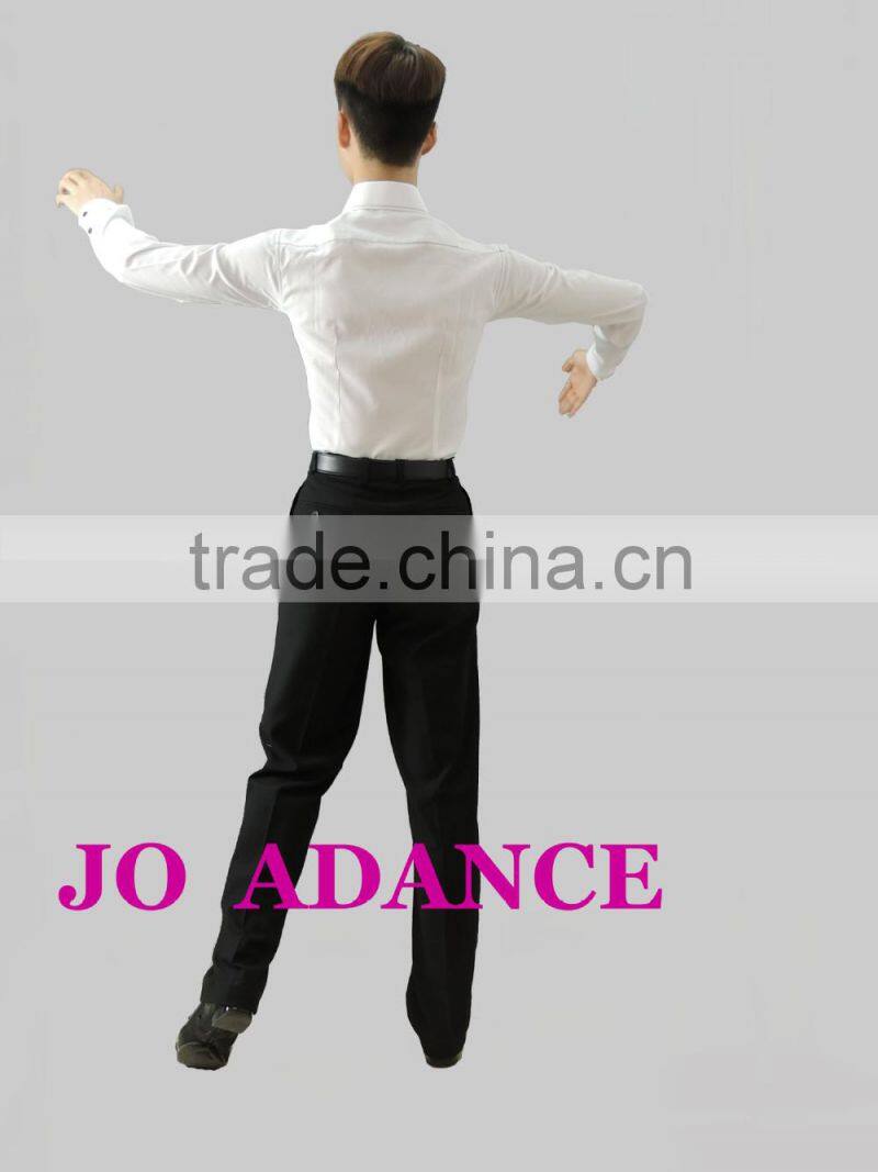 Men dance practice pants Men's ballroom dance pants Men's Exercises clothing Ballroom Clothing Tights