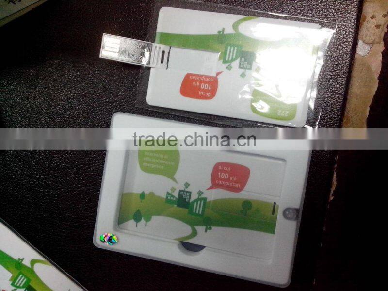 promo OEM Slim Credit Card Falsh Drive