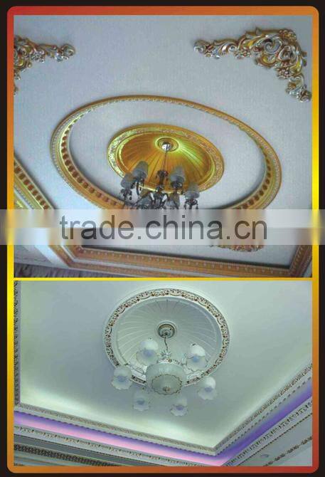 high-quality factory price simple European style PU plain cornices mouldings materials for building decoration