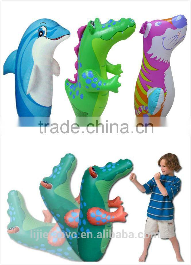 Custom inflatable punching bag, inflatable box punching bag