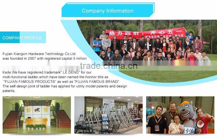 hot sell Aluminum fold lightweigh telescopic ladder price