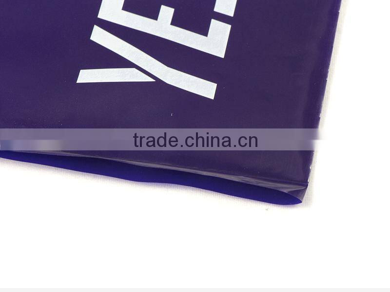 retail pe ,po plastic die cut bag manufacturers in China/pe plastic shopping bag