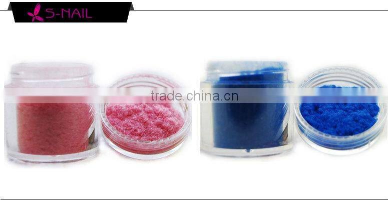 Nail art Velvet powder, flocking powder, 32 popular Colors