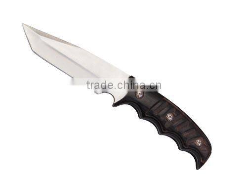 Wooden Handle Outdoor Tool Knife Chinese Knives