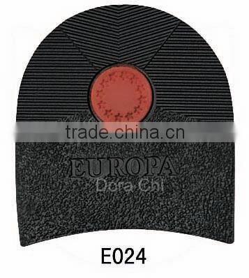 Natural rubber heels shoe sole in good price for shoe material