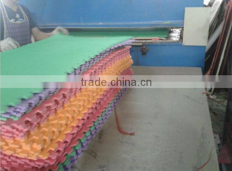 eva foam sheet cutting/eva sheet makaing machine