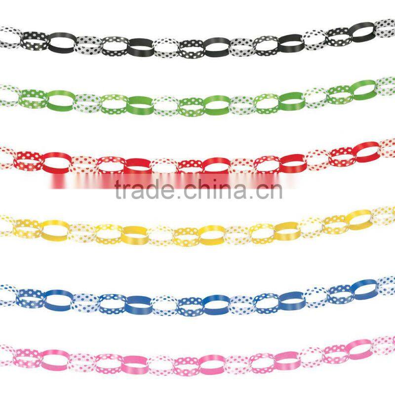 Assorted Stars design hanging Paper Chains For birthday Party decoration