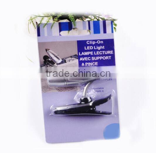 Best selling clip reading light/led clip light
