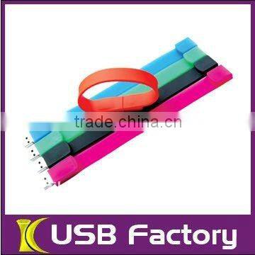 Christmas gifts stylish bracelet usb flash drive