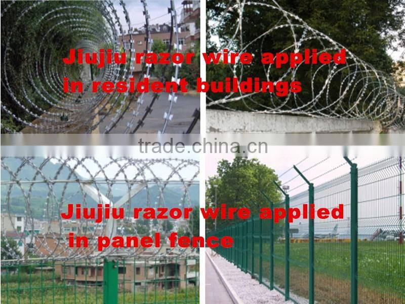 Anping stable quality Barbed razor barbed wire good price