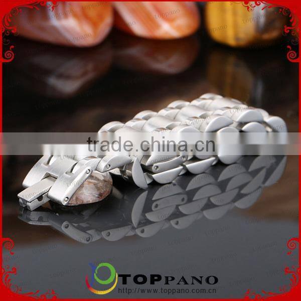 wholesale new custom fashion casting chain bracelet stainless steel clasp