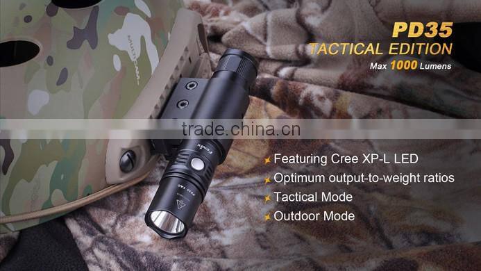 Popular Fenix Flashlight LED Tactical Mode strengthens PD35 TAC LED Fenix Flashlight