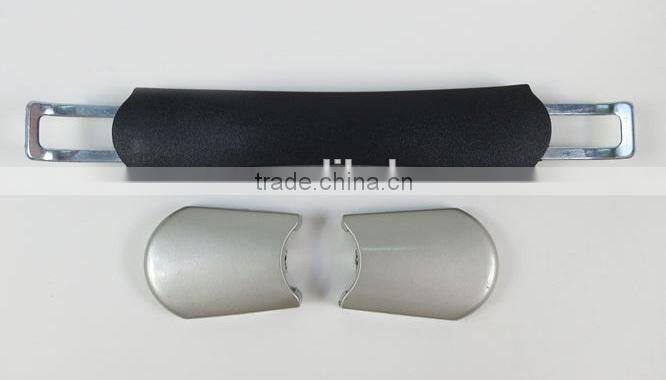 Plastic luggage bag carrying handle,Luggage case plastic handle parts,Suitcase accessories zinc alloy handle