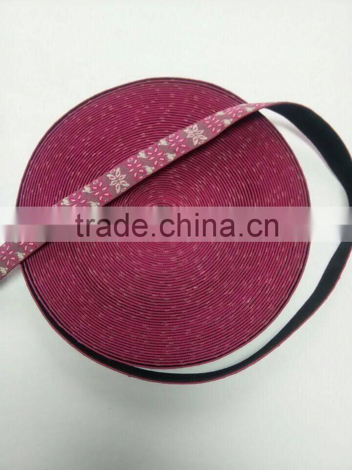Wholesale polyester strap jacquard ribbon waterproof webbing