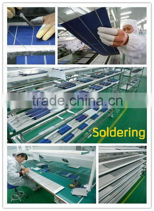 250W mono black panel