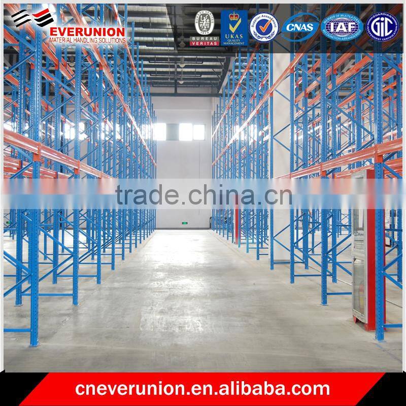 Q235b steel heavy duty Double-Deep Pallet Racking cooperator
