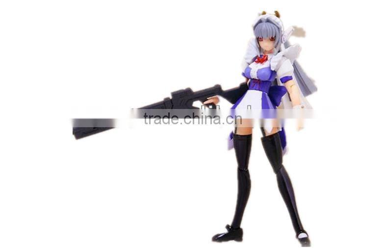plastic anime gril dolls for fun, for kids
