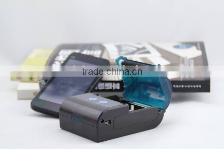 Android 58mm Bluetooth Thermal Receipt Printer with Image, Text, Barcode Printing
