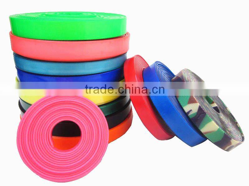 PVC coated nylon webbing