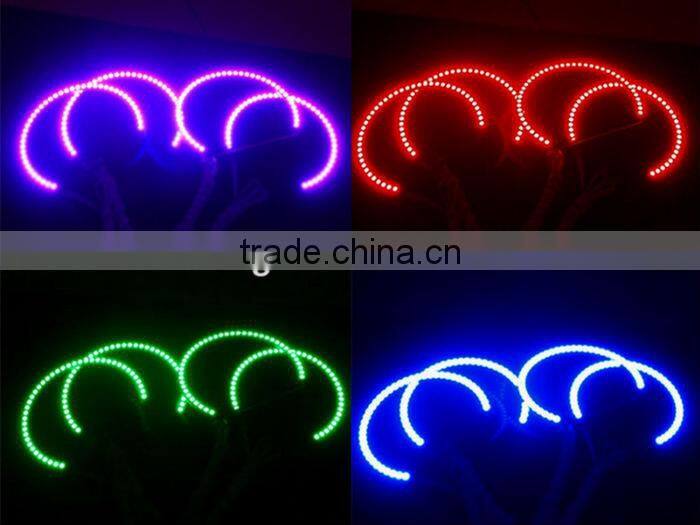 35w RGB 5050 SMD led angel eyes for bmw e46 non-projector with remote controller