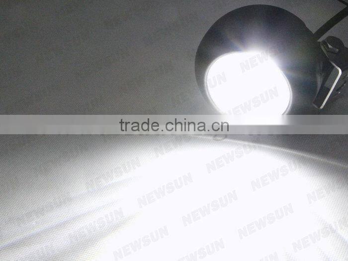 Stainless Steel LED Work Light,15W 60/15 Degree Led Work Light, LED Driving Light For Tractor Forklift Off-road ATV Excavat